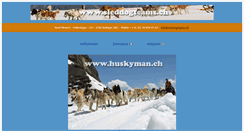 Desktop Screenshot of huskyman.ch